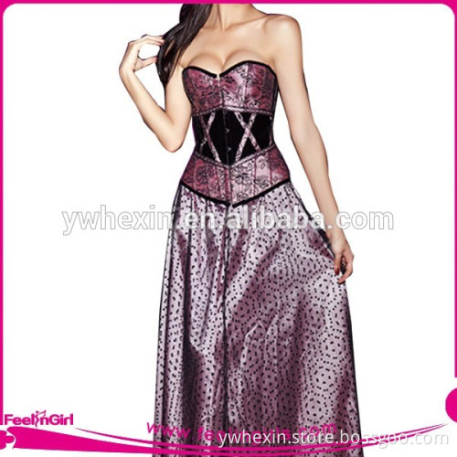 Wholesale Sexy Embroidered Women Overbust Corset